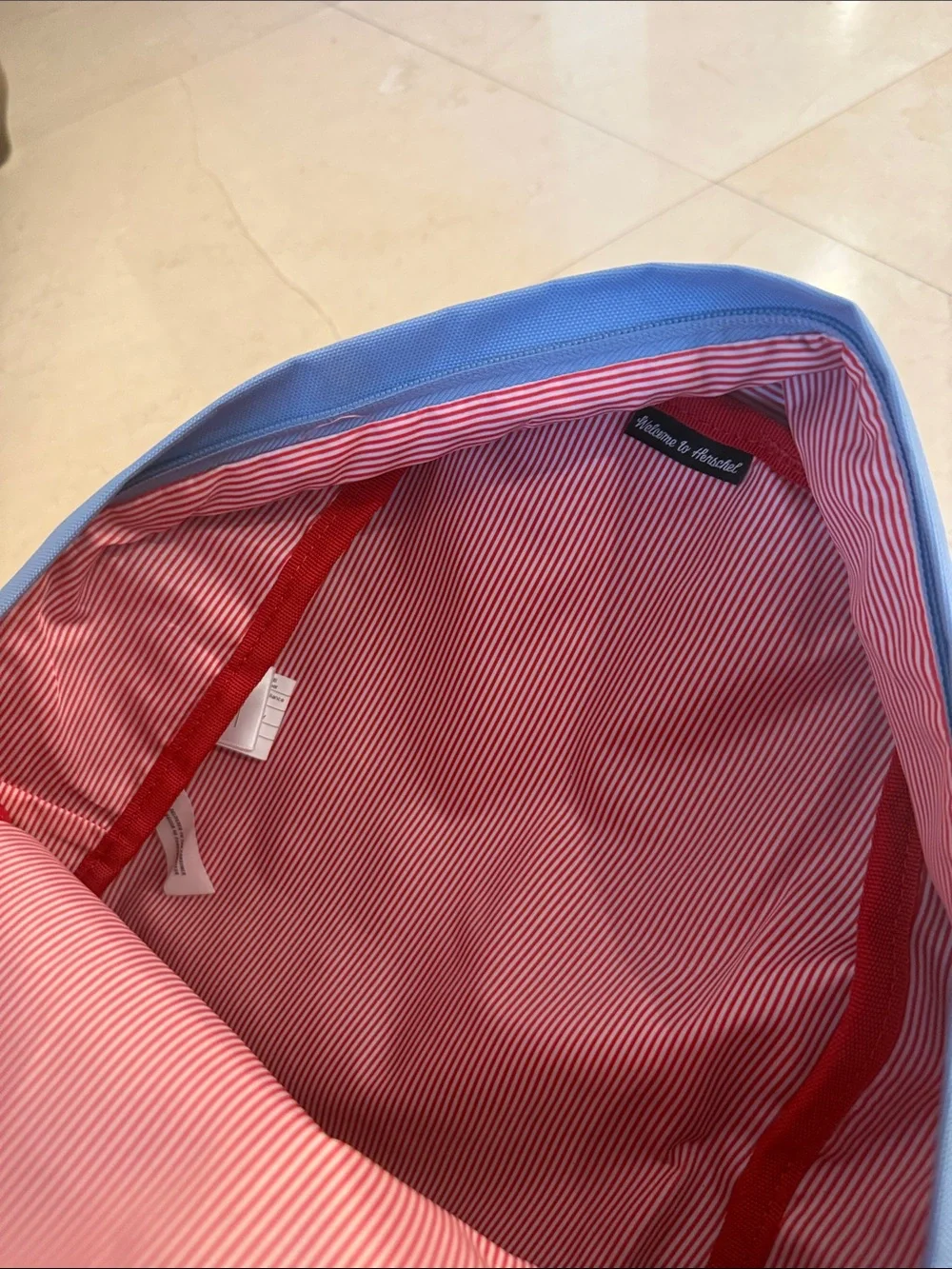 Herschel Supply Company Light Blue and Gray Everyday Backpack